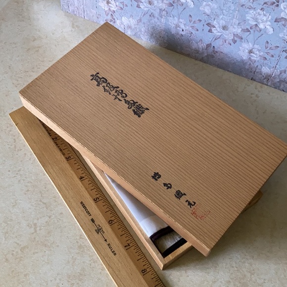 Japanese Wallet/Check Book Cover w/Hanky Box Set NIB - Picture 8 of 8